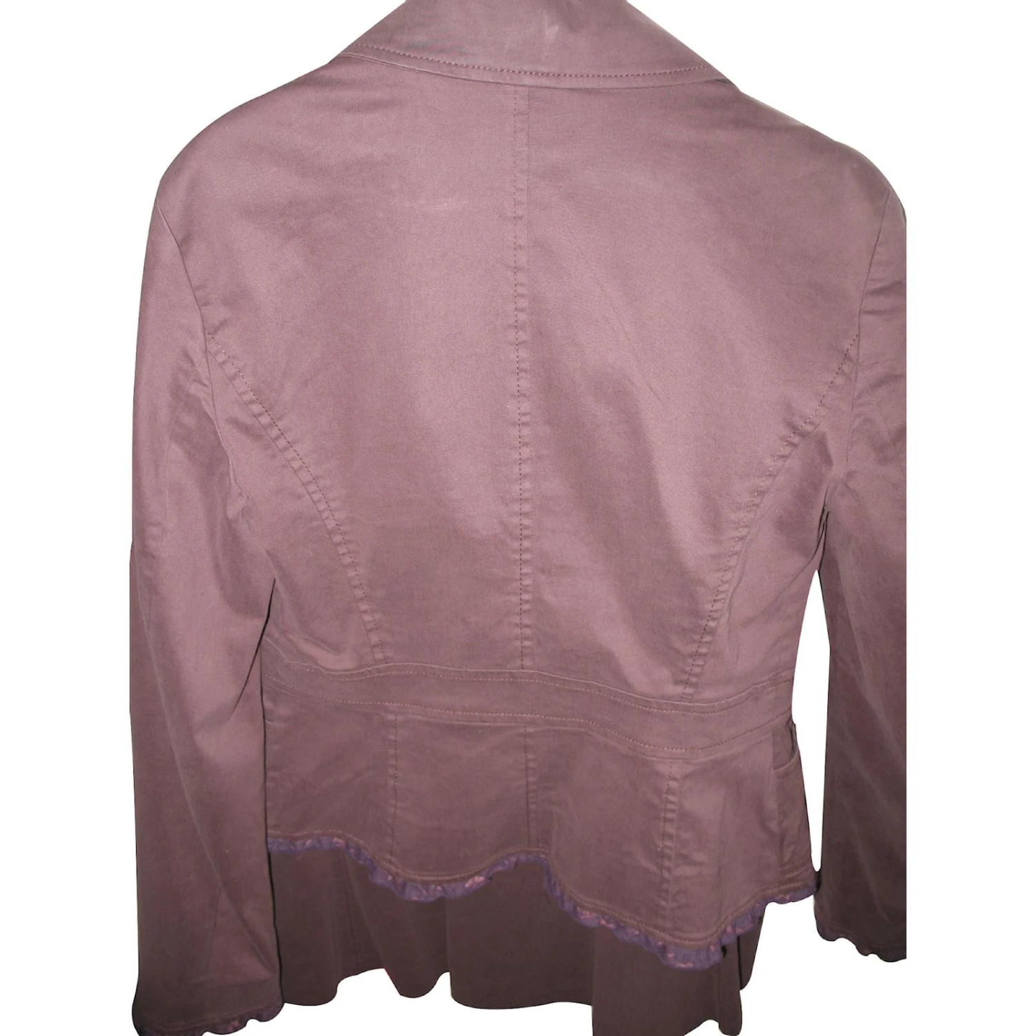 Tara Jarmon Veste Violet 2 Tara Jarmon Veste Violet – Image 2
