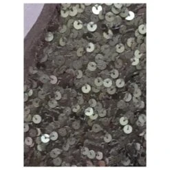 Tara Jarmon Tunique En Soie à Sequins Kaki Vert Olive -Place 154874 3