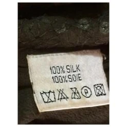 Tara Jarmon Tunique En Soie à Sequins Kaki Vert Olive -Place 154874 6