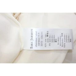 Tara Jarmon Chemisier Soie Crème -Place 22540 7