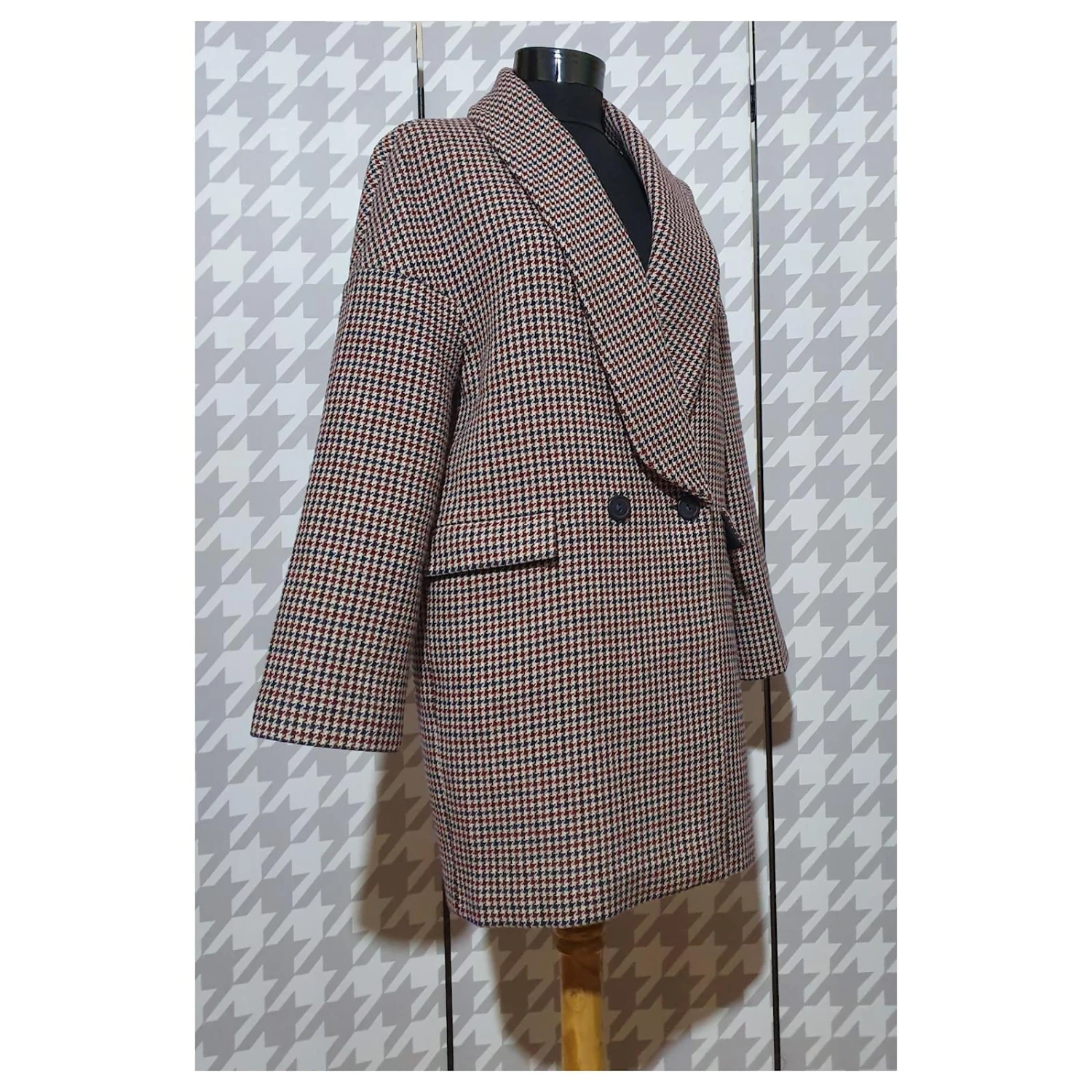 Tara Jarmon Manteaux, Vêtements D'extérieur Blanc Bleu Multicolore Beige Bordeaux 2 Tara Jarmon Manteaux, Vêtements D'extérieur Blanc Bleu Multicolore Beige Bordeaux – Image 2