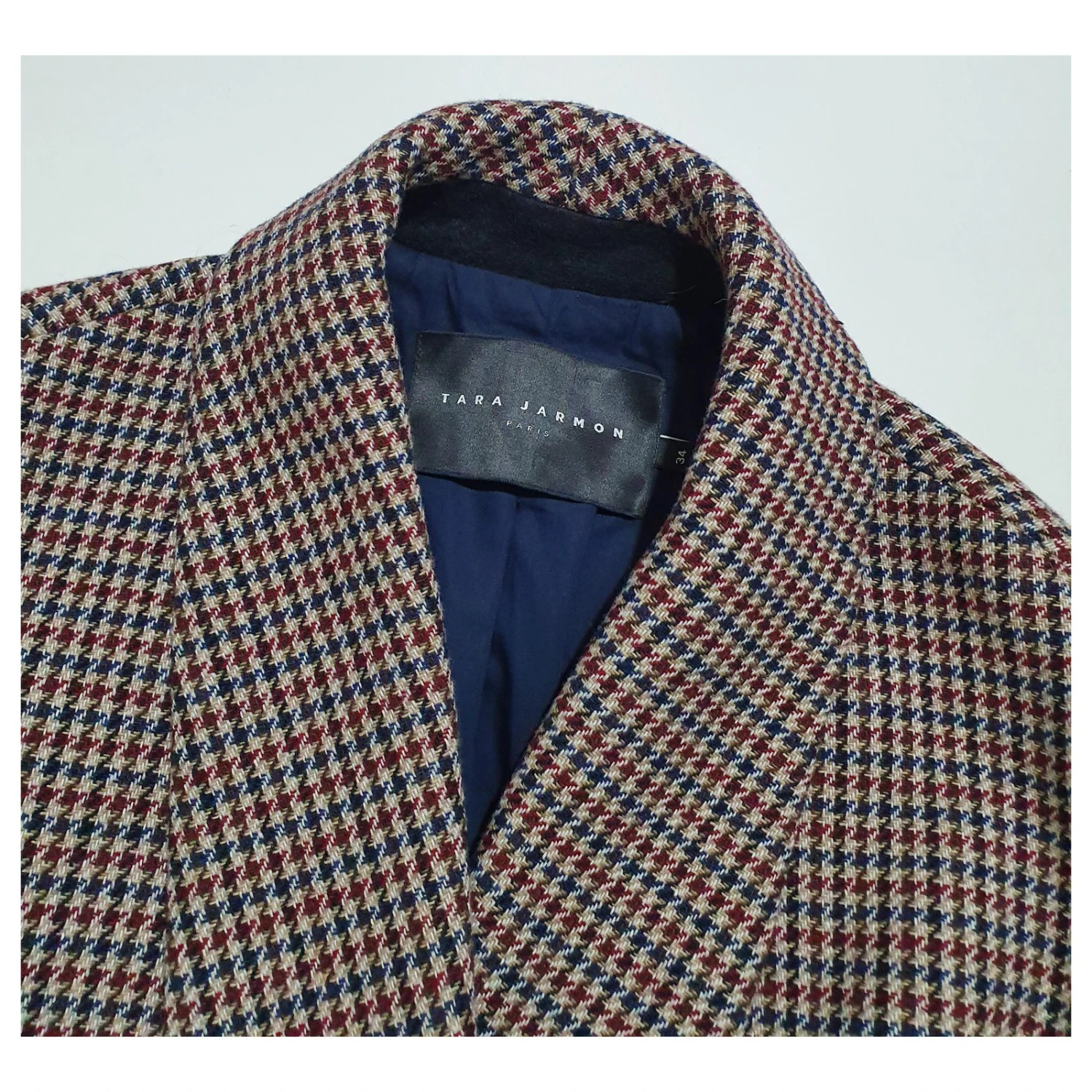 Tara Jarmon Manteaux, Vêtements D'extérieur Blanc Bleu Multicolore Beige Bordeaux 5 Tara Jarmon Manteaux, Vêtements D'extérieur Blanc Bleu Multicolore Beige Bordeaux – Image 5