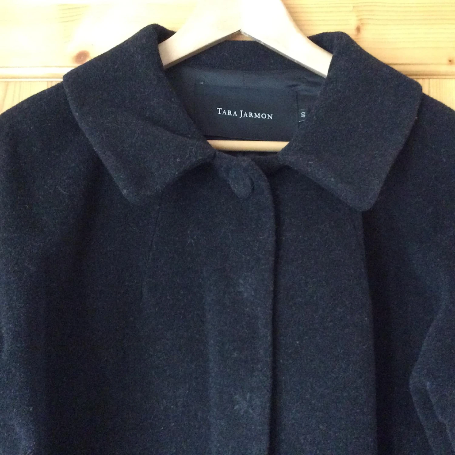 Tara Jarmon Manteau Noir 4 Tara Jarmon Manteau Noir – Image 4