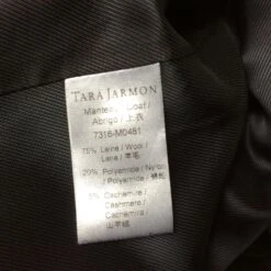 Tara Jarmon Manteau Noir 11 Tara Jarmon Manteau Noir -Place 25566 6