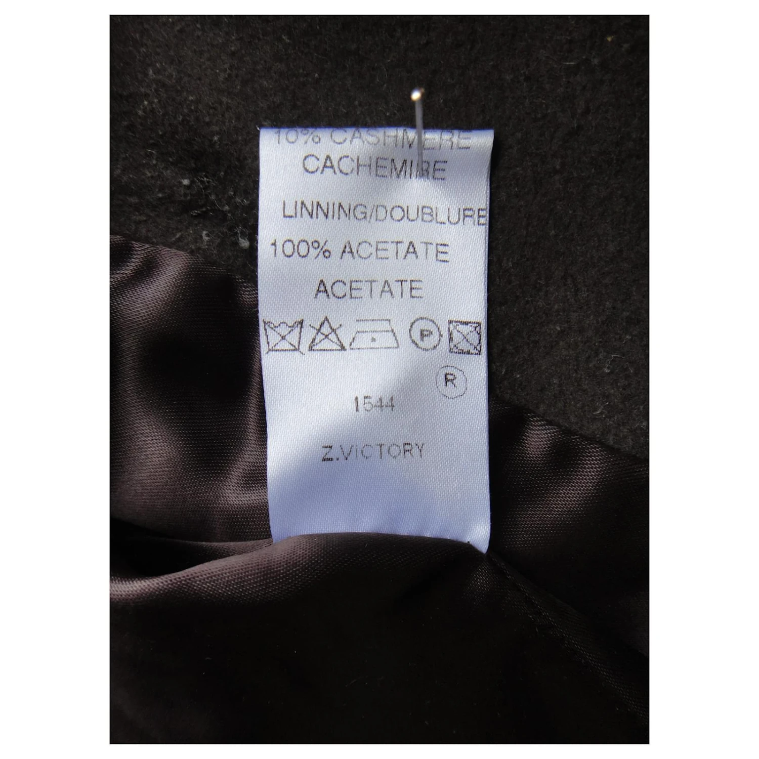 Manteau Tara Jarmon T 40 Marron Foncé 5 Manteau Tara Jarmon T 40 Marron Foncé – Image 5