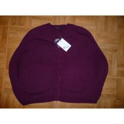Tara Jarmon Cardigan Poncho Violet -Place 26629 6