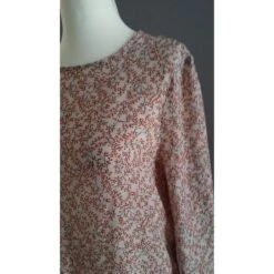 Tara Jarmon Top Rose Orange Crème 12 Tara Jarmon Top Rose Orange Crème -Place 36560 4