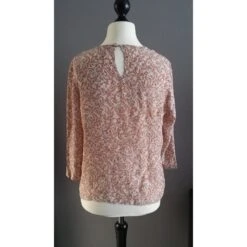 Tara Jarmon Top Rose Orange Crème 14 Tara Jarmon Top Rose Orange Crème -Place 36560 6