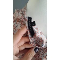 Tara Jarmon Top Rose Orange Crème 16 Tara Jarmon Top Rose Orange Crème -Place 36560 8