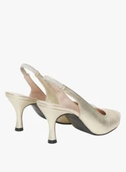 Tara Jarmon CLAUDIA - Escarpins En Cuir Métallisé | Doré -Place 3766053