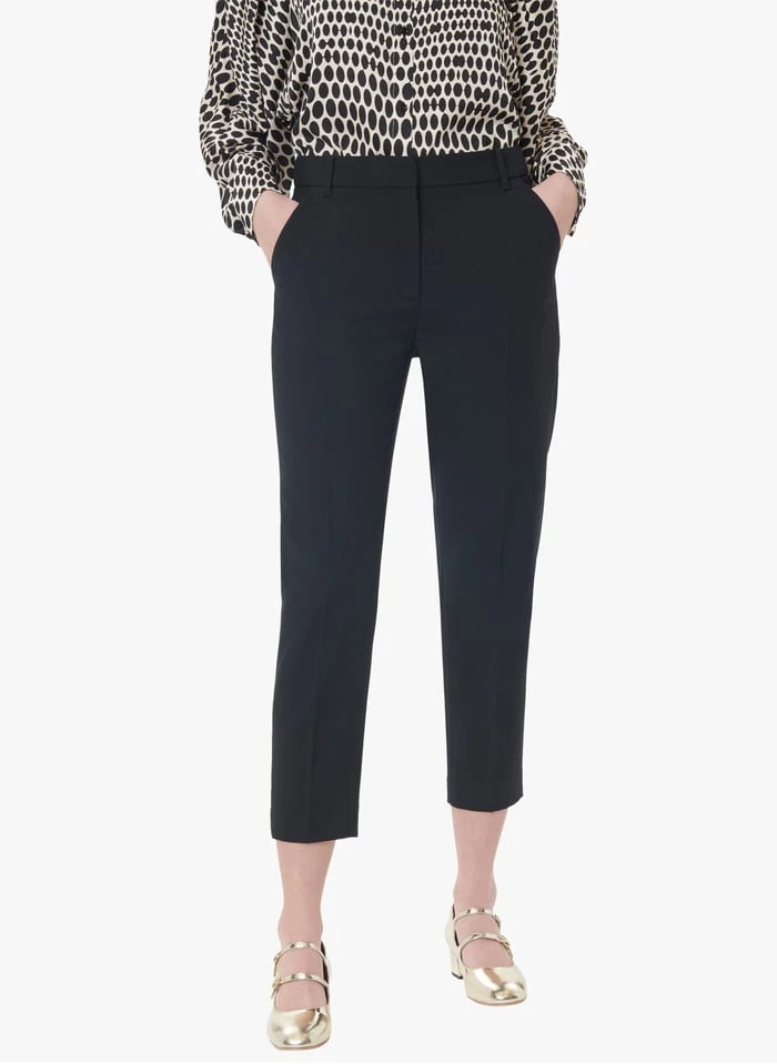 Tara Jarmon PHILIPPINE - Pantalon Cigarette | Noir 1 Tara Jarmon PHILIPPINE - Pantalon Cigarette | Noir