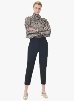 Tara Jarmon PHILIPPINE - Pantalon Cigarette | Noir 6 Tara Jarmon PHILIPPINE - Pantalon Cigarette | Noir -Place 3766393