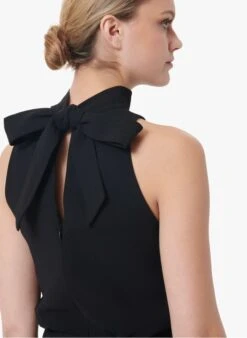 Tara Jarmon CECILE - Combinaison Sans Manches En Crêpe | Noir -Place 3983010