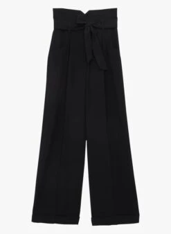Tara Jarmon Pantalon Palazzo à Pinces | Noir