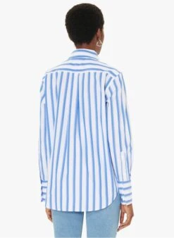 Tara Jarmon CARRIE - Chemise à Rayures En Coton | Bleu -Place 4029884