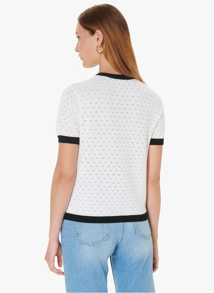 Tara Jarmon GEORGINA - Gilet En Laine | Blanc 2 Tara Jarmon GEORGINA - Gilet En Laine | Blanc – Image 2