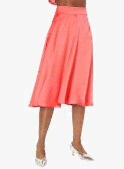 Tara Jarmon JEANNETTE - Jupe Midi évasée | Rose