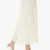Tara Jarmon JUILLET - Jupe Longue Plissée | Blanc