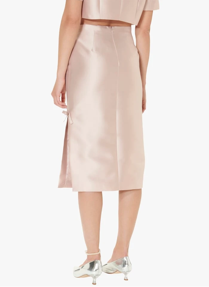 Tara Jarmon JADE - Jupe Droite Taille Haute | Noir 2 Tara Jarmon JADE - Jupe Droite Taille Haute | Noir – Image 2