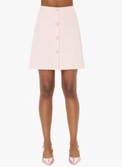 Tara Jarmon JAVANA - Jupe Courte Taille Haute | Rose