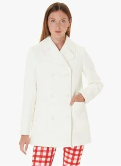 Tara Jarmon MARINELLA - Veste De Tailleur En Coton | Blanc