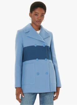 Tara Jarmon MARINELLA - Veste De Tailleur En Coton | Bleu