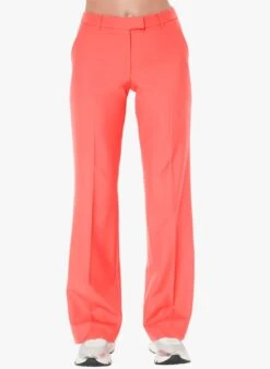 Tara Jarmon PATTI - Pantalon Large En Laine Mélangée | Rose
