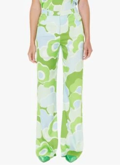 Tara Jarmon POE - Pantalon Palazzo En Viscose Imprimée | Vert