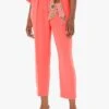 Tara Jarmon PAGA - Pantalon Carotte Taille Haute | Rose