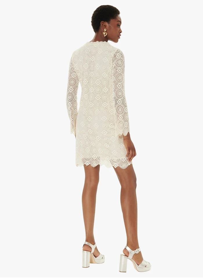 Tara Jarmon RACHELLA - Robe Courte En Coton | Multicolore 4 Tara Jarmon RACHELLA - Robe Courte En Coton | Multicolore – Image 4