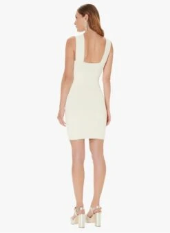 Tara Jarmon ROXIE - Robe Courte Moulante | Blanc 7 Tara Jarmon ROXIE - Robe Courte Moulante | Blanc -Place 4030261