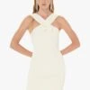 Tara Jarmon ROXIE - Robe Courte Moulante | Blanc