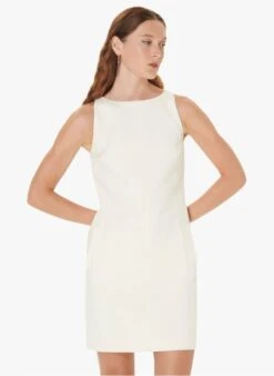 Tara Jarmon RUMBA - Robe Courte Col Rond | Blanc