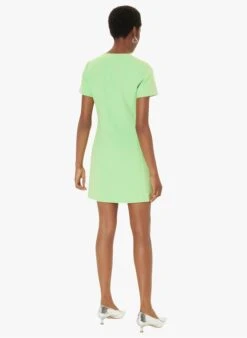 Tara Jarmon ROSSIA - Robe Courte Col Rond à Rayure | Vert 7 Tara Jarmon ROSSIA - Robe Courte Col Rond à Rayure | Vert -Place 4030299