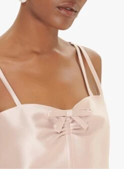 Tara Jarmon ROSABEL - Robe Courte En Satin | Noir -Place 4030343