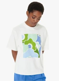 Tara Jarmon TORY - Tee-shirt En Sérigraphie En Coton | Blanc