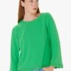 Tara Jarmon TEDDY - Top Col Rond | Vert