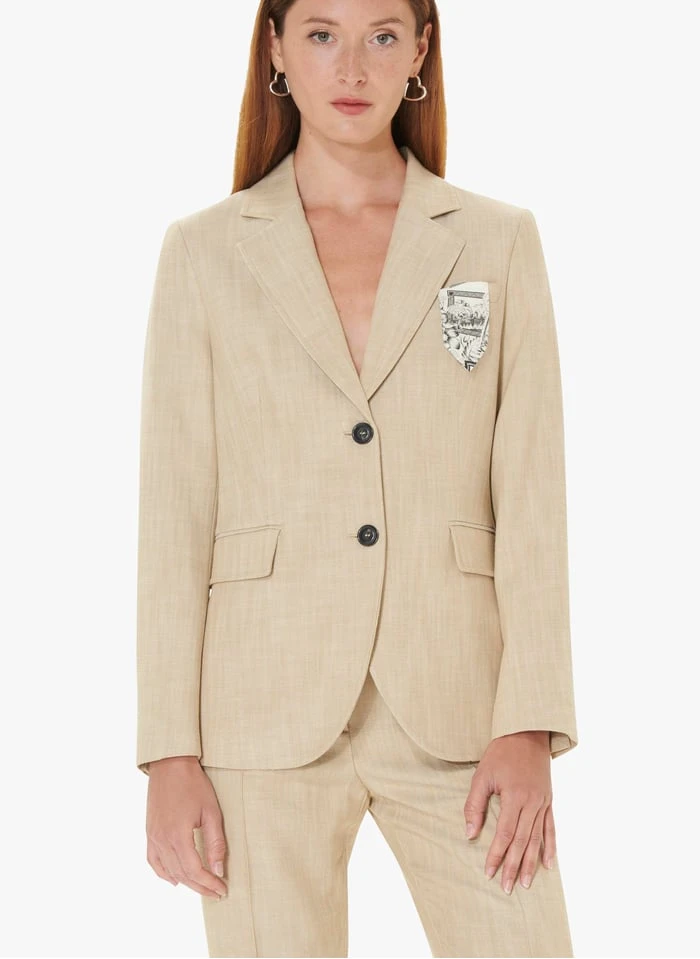 Tara Jarmon VERSEAU - Veste De Blazer | Beige 1 Tara Jarmon VERSEAU - Veste De Blazer | Beige