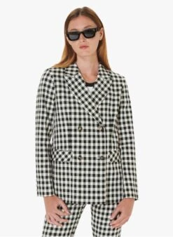 Tara Jarmon VELIA - Veste De Blazer Vichy | Gris
