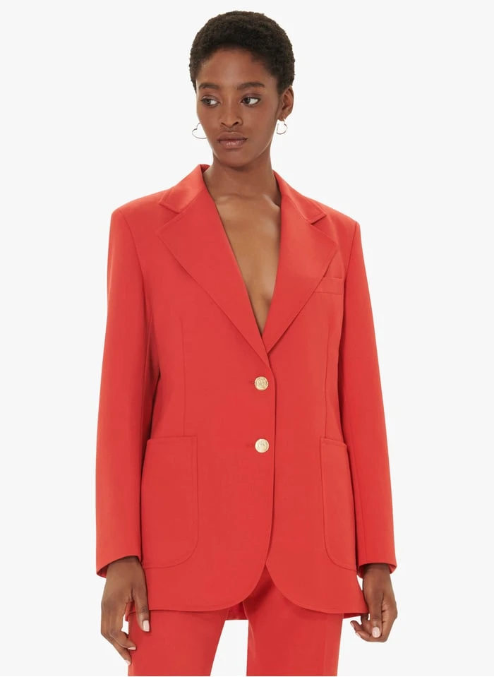 Tara Jarmon VENUS - Veste De Tailleur Esprit Retro | Rouge 1 Tara Jarmon VENUS - Veste De Tailleur Esprit Retro | Rouge