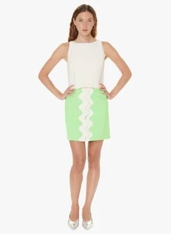 Tara Jarmon TANGO - Blouse Sans Manches Droite En Viscose Mélangée | Blanc -Place 4030760