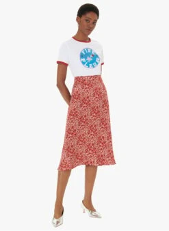 Tara Jarmon TODAY - Tee-shirt En Coton Imprimé | Blanc 5 Tara Jarmon TODAY - Tee-shirt En Coton Imprimé | Blanc -Place 4030777