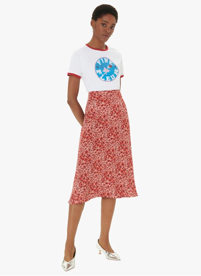 Tara Jarmon TODAY - Tee-shirt En Coton Imprimé | Blanc 3 Tara Jarmon TODAY - Tee-shirt En Coton Imprimé | Blanc – Image 3