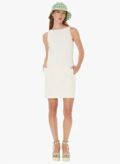 Tara Jarmon RUMBA - Robe Courte Col Rond | Blanc -Place 4030854