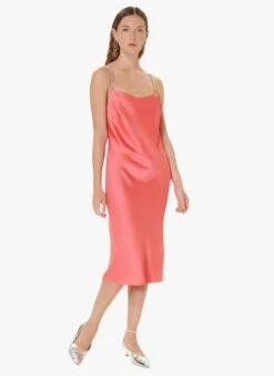 Tara Jarmon REANY - Robe Moulante à Bretelles | Rose