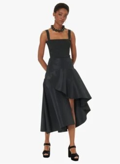 Tara Jarmon PENSEE - Top Moulant à Encolure Droite | Noir