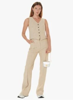 Tara Jarmon PREMIER - Pantalon Droit | Beige 7 Tara Jarmon PREMIER - Pantalon Droit | Beige -Place 4030943