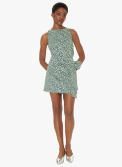 Tara Jarmon JABA - Jupe Courte Imprimée | Vert -Place 4030954