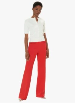 Tara Jarmon GABRIELLE - Gilet Col Rond En Coton Extrafin | Blanc -Place 4030980