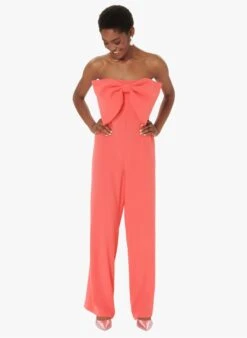 Tara Jarmon COEUR - Combinaison Bustier | Rose